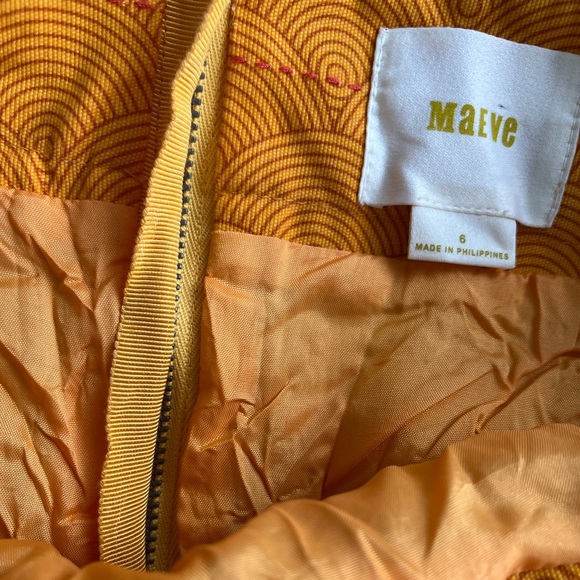 Maeve Geometric Yellow and Black Pencil Skirt - Picture 6 of 6